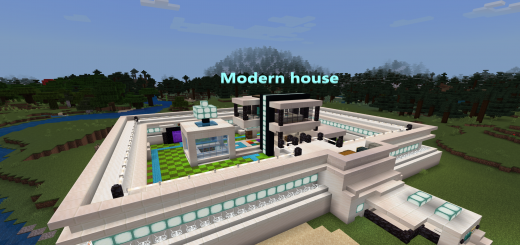 Map: Self-Sufficient Modern House