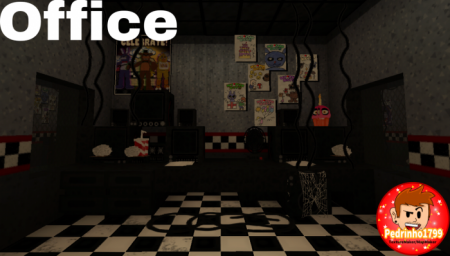 I made this somewhat realistic map of the FNaF 1 location : r