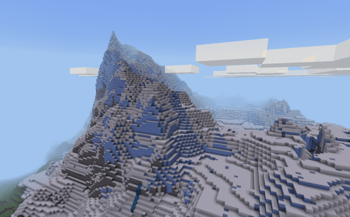 Seed: Mountain next to a Plains & Meadow Biome » mcpeland.io