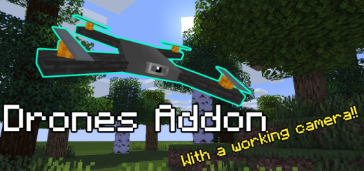 Drones Addon: A Flying Protective Camera Drone