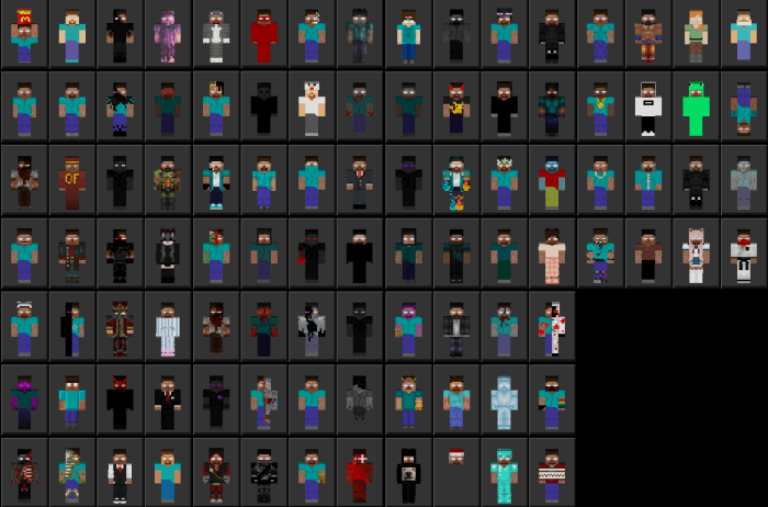 Where is Herobrine's Skin of skin pack 1? Yo people, so, I found