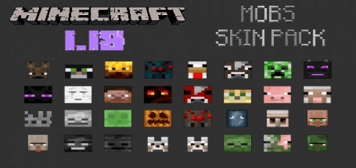 Skin Pack: Mobs