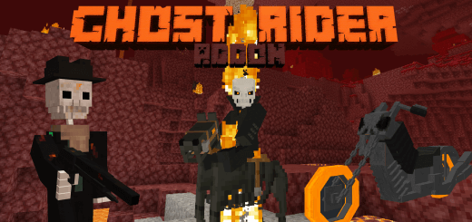 Minecraft PE Ghost Rider Addon - Hướng Dẫn & Tính Năng