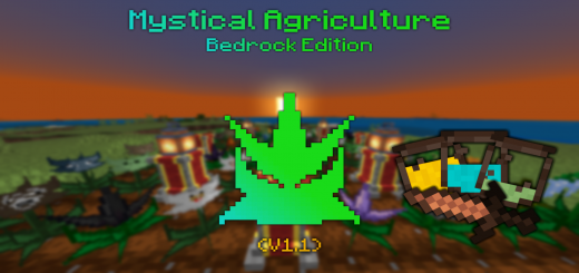 Addon: Mystical Agriculture: Bedrock Edition