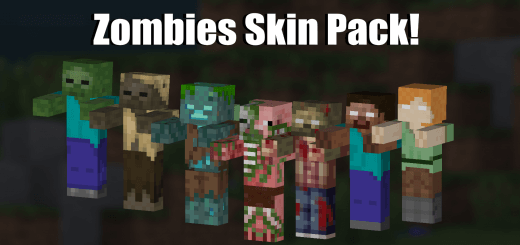 Skin Pack: Zombies (It has the Zombie Attack Animations)