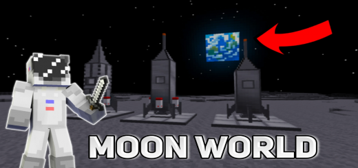 Map: Minecraft Moon World