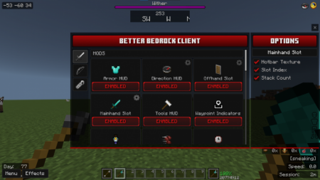 Texture: Better Bedrock Client » mcpeland.io