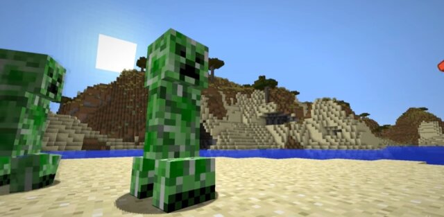 Ever Wanted To Get Kicked By a Creeper?