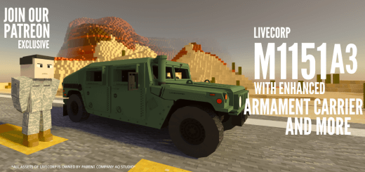 Мод: Военный Внедорожник M1151a3 Humvee