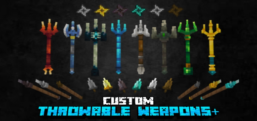 Addon: Custom Throwable Weapons+