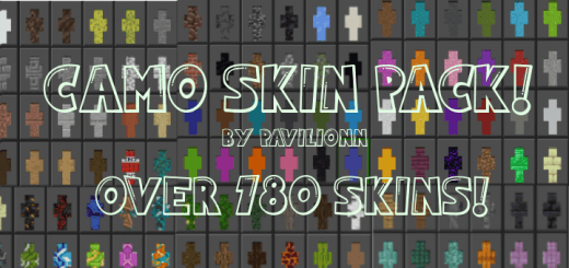 Skin Pack: Camouflage 180+ Skins