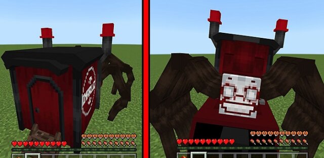 Choo choo Charles Minecraft Mob Skin