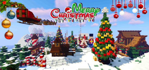 Map: Minecraft Christmas City