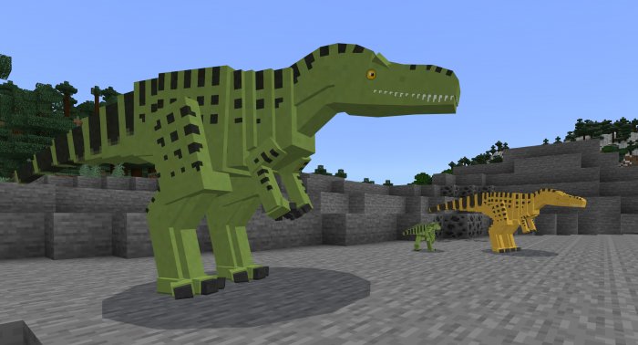 Download Paleocraft dinosaurs Minecraft jurassic