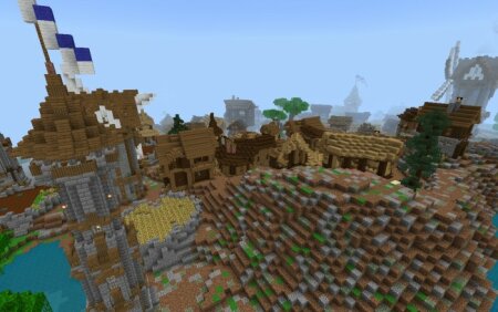 Download Map: Custom Village for Minecraft