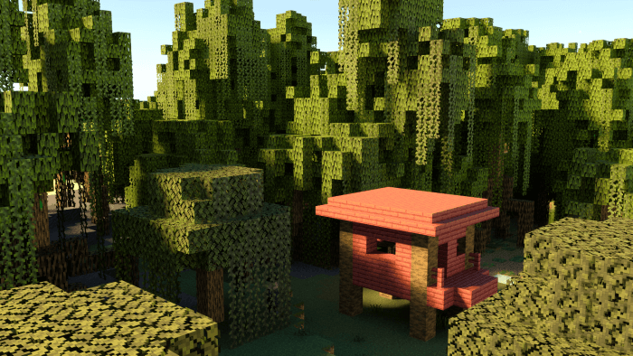 Bedrock Raytracing! Defined PBR shaders working with Minecraft