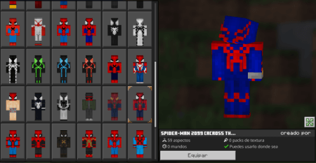 Download Skin Pack: Spider-Verse For Minecraft. Spider-Man Minecraft