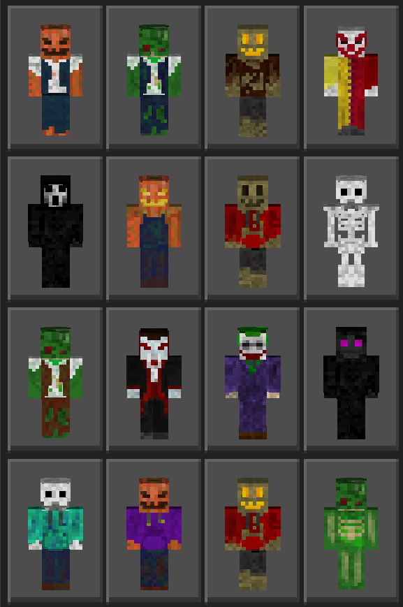 Download Skin Pack: Ghost Hunter HALLOWEEN for Minecraft