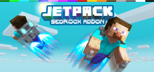 Addon: Jet-Pack Minecraft Bedrock