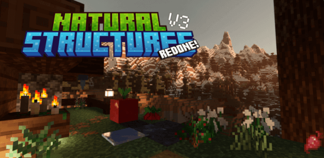 Addon: Natural Structures Redone