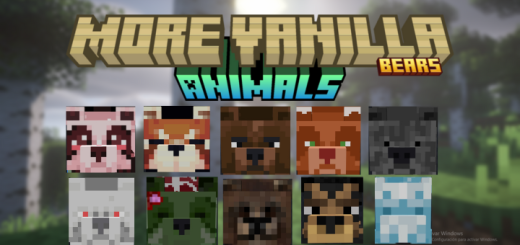 Addon: More Vanilla Animals+ Bears