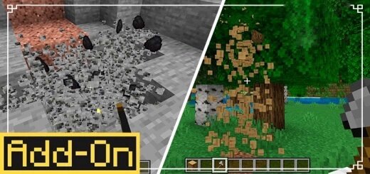 Addon: Falling Minerals and Trees