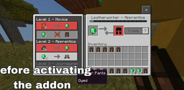 Addon: Infinite Villager Trades