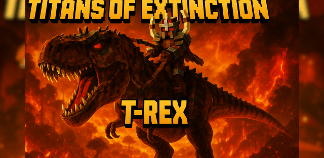 Addon: T-Rex TITANS OF EXTINCTION APOCALYPSE