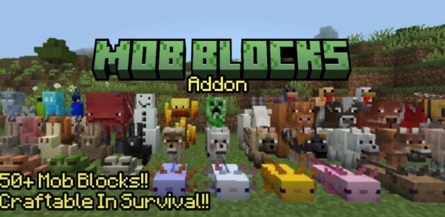Addon: Mob Entity Blocks