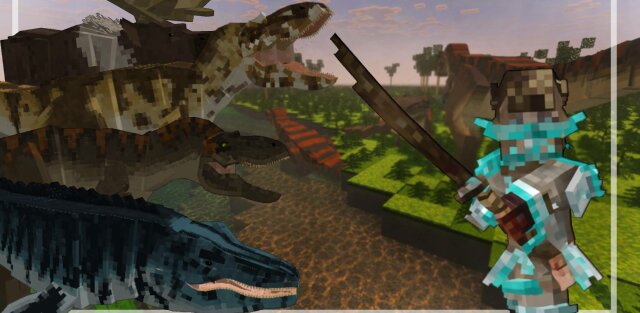 Мод: Dinosaur Saga