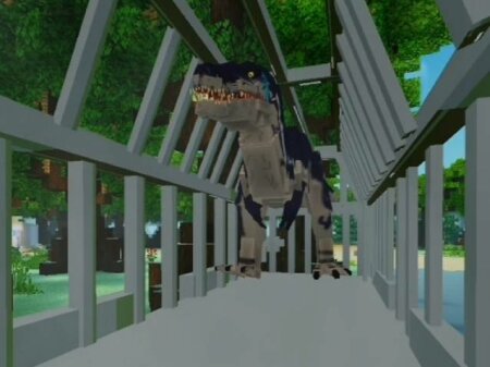 Baryonyx in the cage