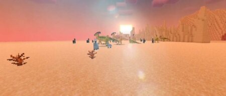 Triceratops and Parasaurolophus