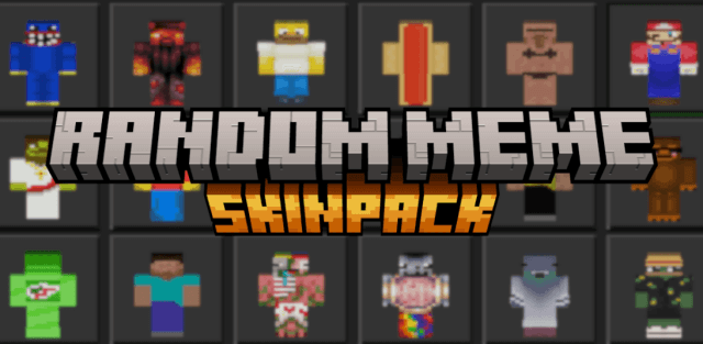 Скин Пак: Случайные Мемы