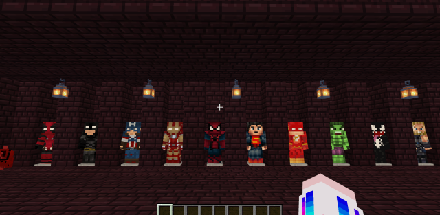 Addon: Marvel & Dc Superhero's