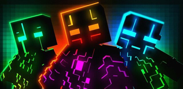 Скин Пак: Кибер Неоновое Свечение