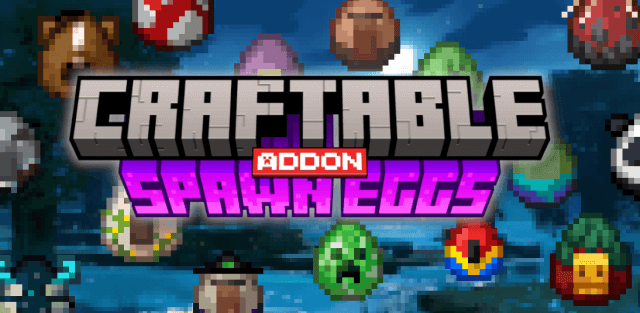 Addon: Craftable Spawn Eggs