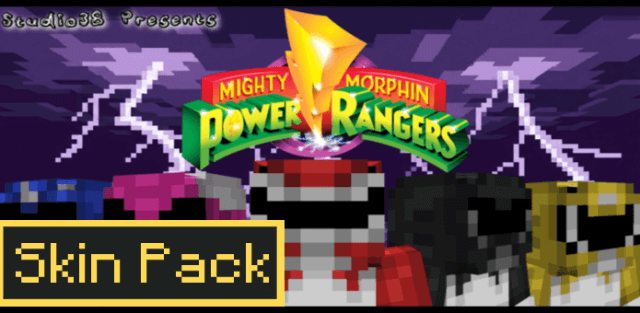 Скин Пак: Могучие Рейнджеры