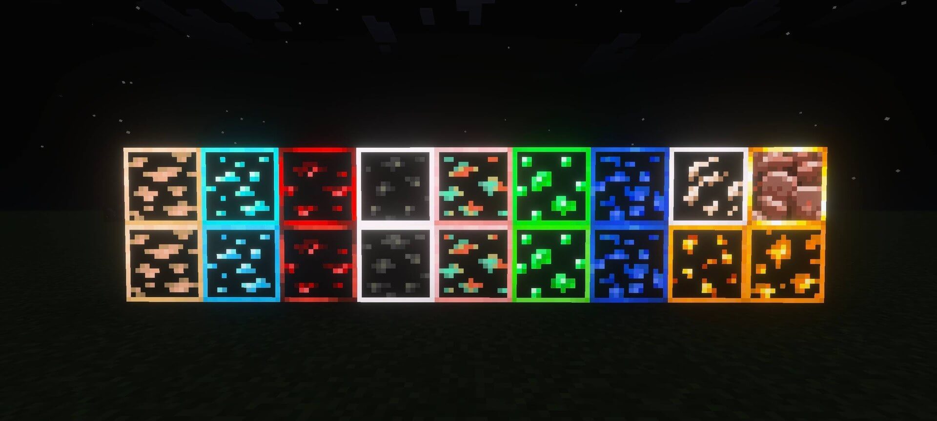 Glowing Ores 3