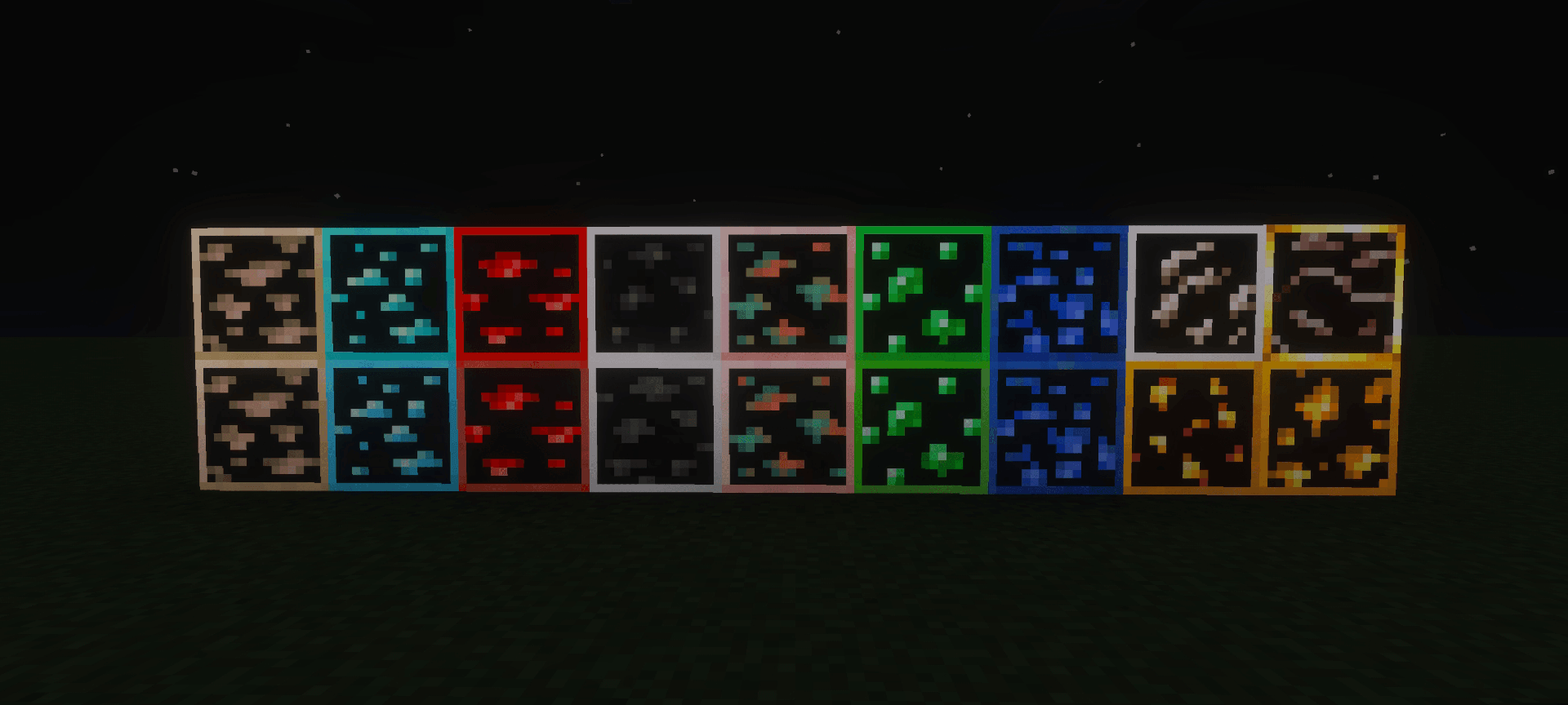Glowing Ores 4
