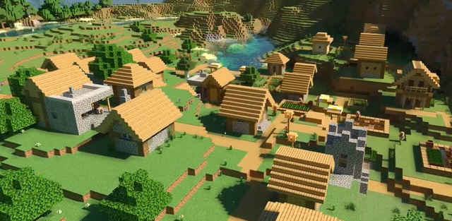 Seed: Village of 5 blacksmiths