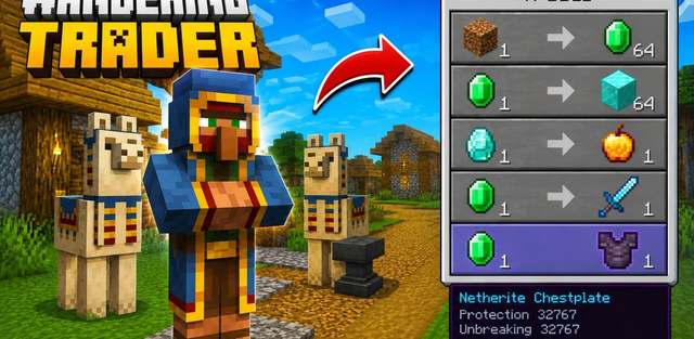 Addon: Wandering Trader OP Items