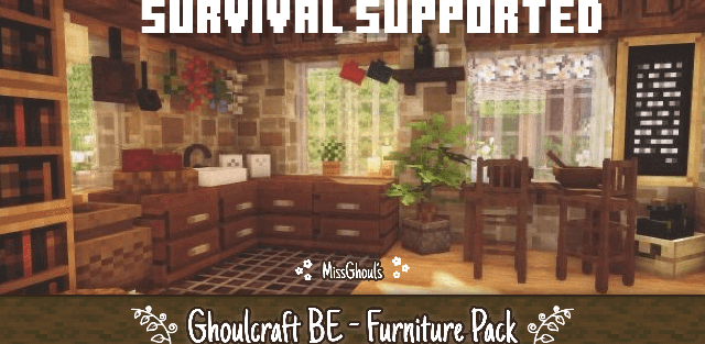 Мод: Мебель Ghoulcraft BE