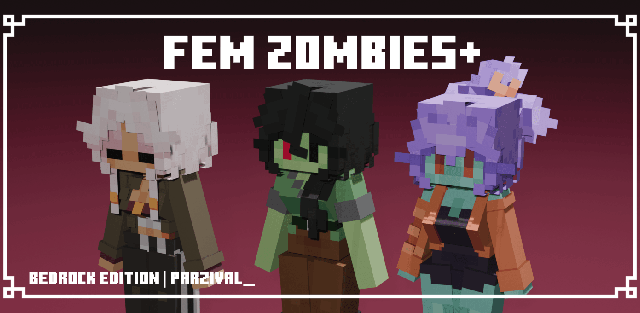 Textures: Fem Zombies+