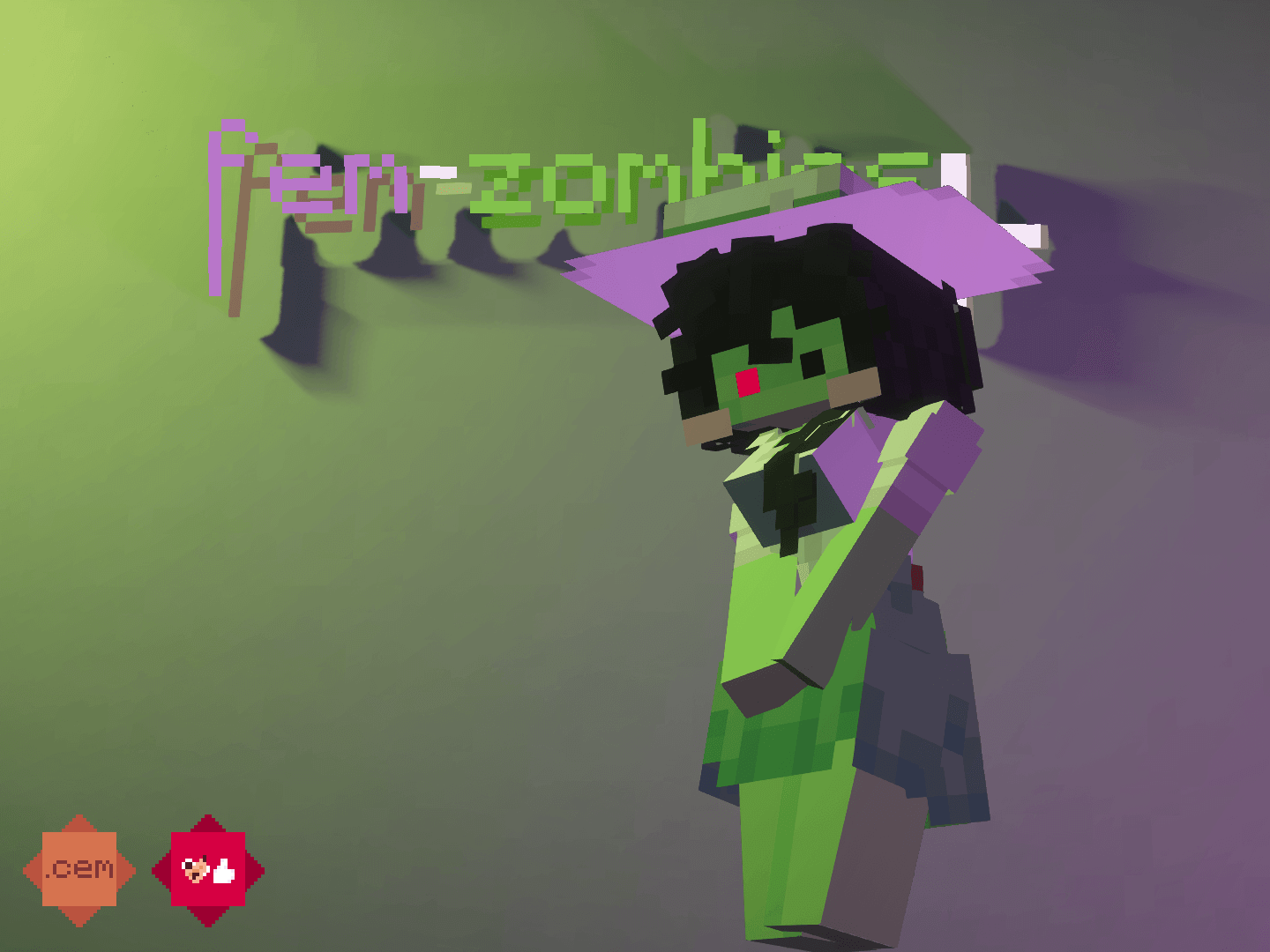 Fem Zombies+ 1