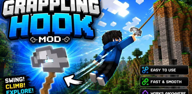 Addon: Grappling Hook by Baku