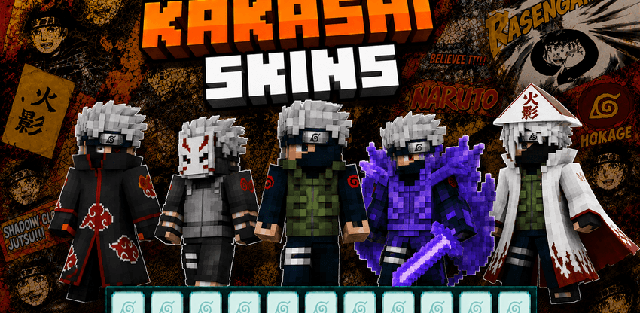 Skin Pack: Kakashi Skins