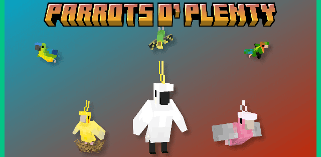 Addon: Parrots O' Plenty