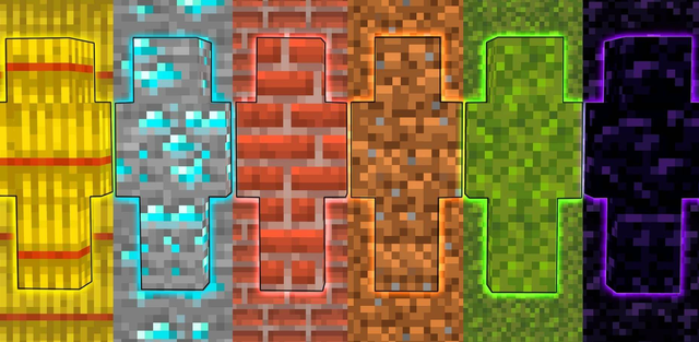 Skin Pack: Block Camouflage: 80 Skins