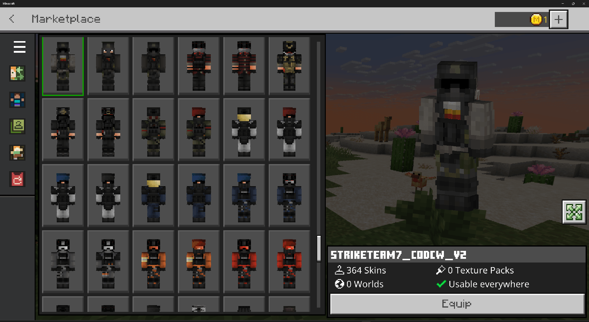 Default642172's Military Skins 2