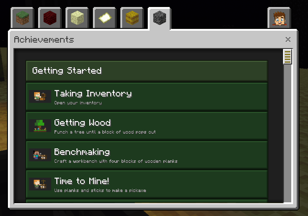 Достижения Bedrock 1
